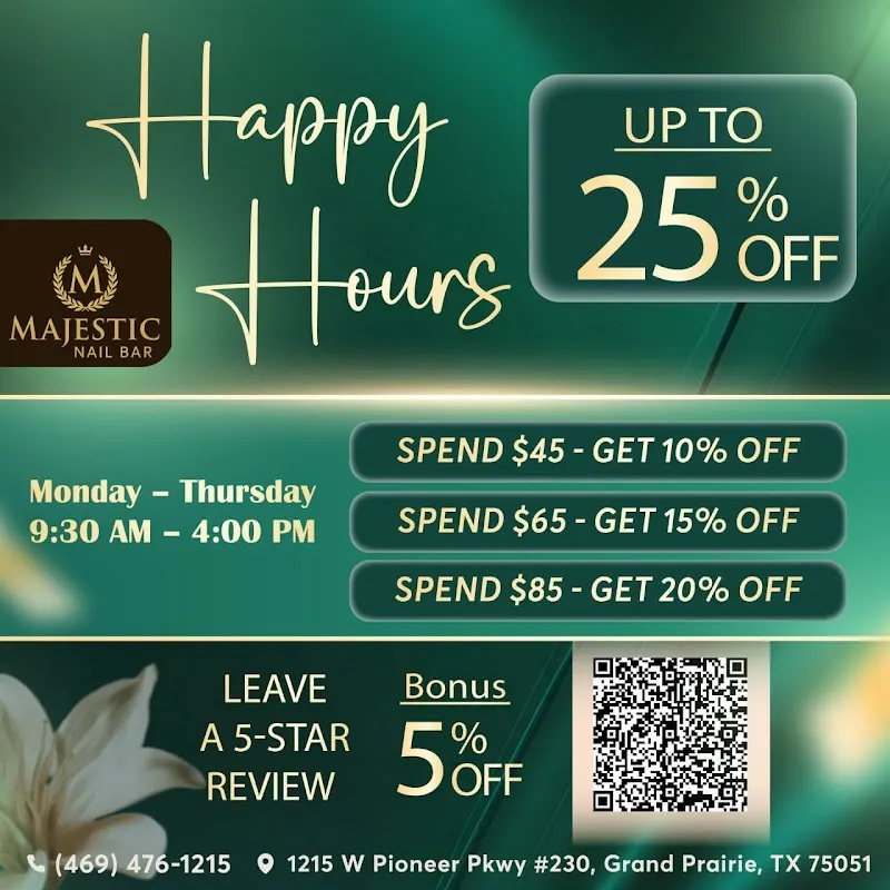 Majestic Nail Bar — Nail salon in Grand Prairie